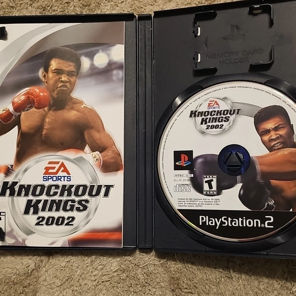 PS2 EA Sports Knockout Kings 2002